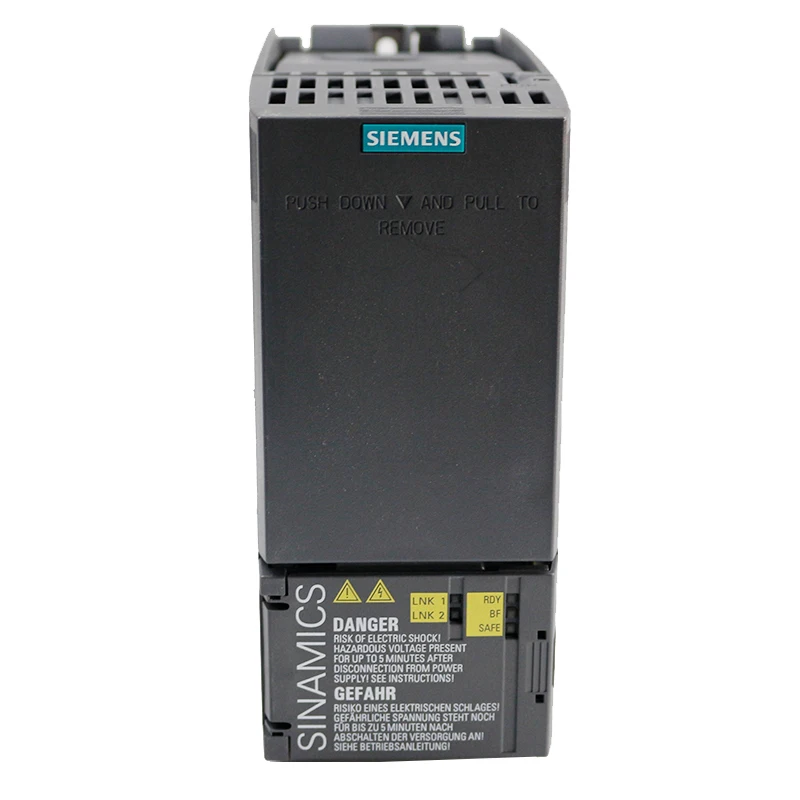compact converters Frequency 6SL3210-1KE11-8AF2 Rated voltage 400V Rated power 0.55kw IP20 / OPEN TYPE PLC Band filter
compact converters Frequency 6SL3210-1KE11-8AF2 Rated voltage 400V Rated power 0.55kw IP20 / OPEN TYPE PLC Band filter