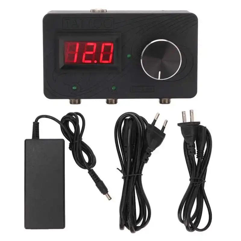 Tattoo Power Supply LED Display Dual Output Pedal Free Tattoo Voltage Adjust Regulator for Tattoo Art Machine Makeup Tools
Tattoo Power Supply LED Display Dual Output Pedal Free Tattoo Voltage Adjust Regulator for Tattoo Art Machine Makeup Tools