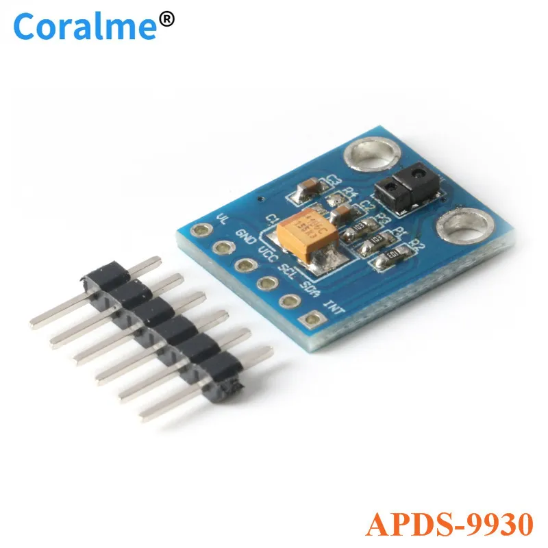 2pcs APDS-9930 Non-contact Detection of Proximity Integrated ALS Infrared LED Optical Sensor Module Ambient light RGB Sensor I2C
2pcs APDS-9930 Non-contact Detection of Proximity Integrated ALS Infrared LED Optical Sensor Module Ambient light RGB Sensor I2C