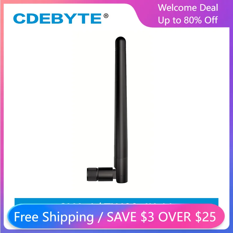 2pcs/lot TX490-JK-11 490MHz 2.5dBi Wifi Antenna High Gain Omnidirectional Rubber Antenna
2pcs/lot TX490-JK-11 490MHz 2.5dBi Wifi Antenna High Gain Omnidirectional Rubber Antenna