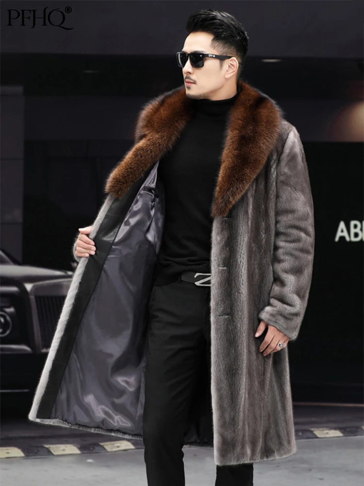 PFHQ 2023 Stylish Men's Imitation Mink Hair Coat Winter New Long Warm Faux Fur Casual Elegant Fashion Male Clothes Luxury 1Q4421
PFHQ 2023 Stylish Men's Imitation Mink Hair Coat Winter New Long Warm Faux Fur Casual Elegant Fashion Male Clothes Luxury 1Q4421