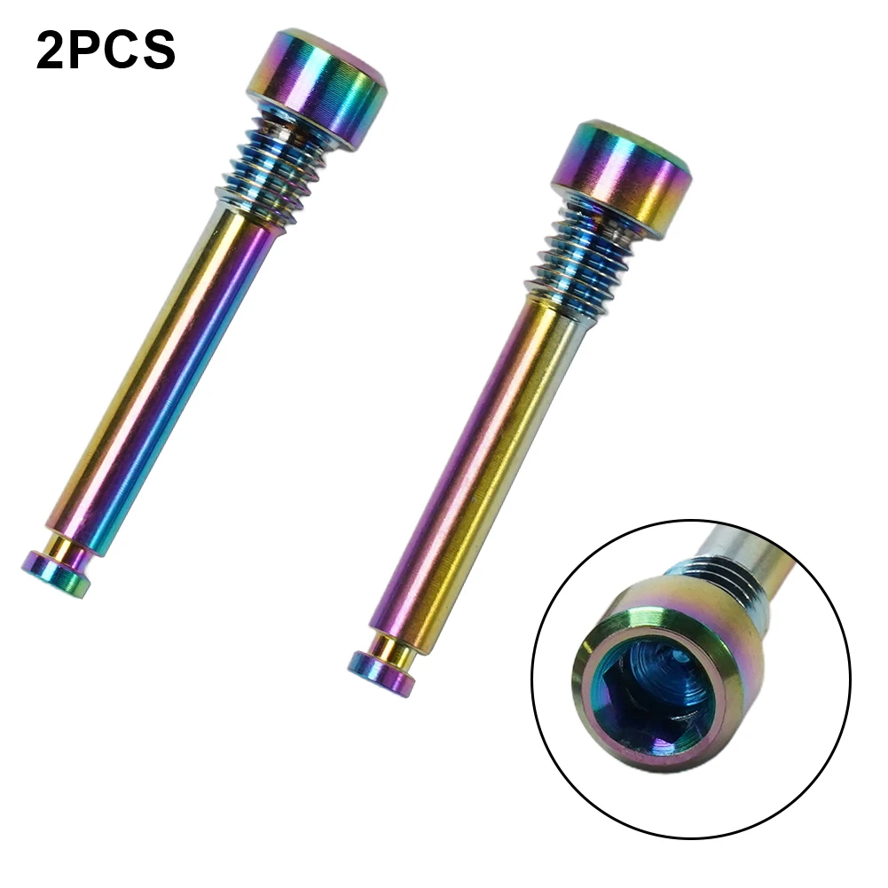 2pcs Bicycle Brake Pads Pins Bike Bicycle Disc Brake Titanium Bolts Threaded Pin Inserts Screw For-SR AM-Avid MTB Brake Parts
2pcs Bicycle Brake Pads Pins Bike Bicycle Disc Brake Titanium Bolts Threaded Pin Inserts Screw For-SR AM-Avid MTB Brake Parts