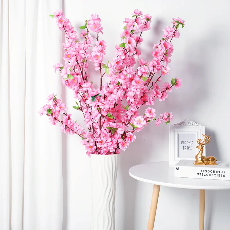 Artificial Flower Single Branch 120cm Pink Winter Plum Blossom Wedding Holiday Party Arrangement Flower Arrangement Homedecorate
Artificial Flower Single Branch 120cm Pink Winter Plum Blossom Wedding Holiday Party Arrangement Flower Arrangement Homedecorate