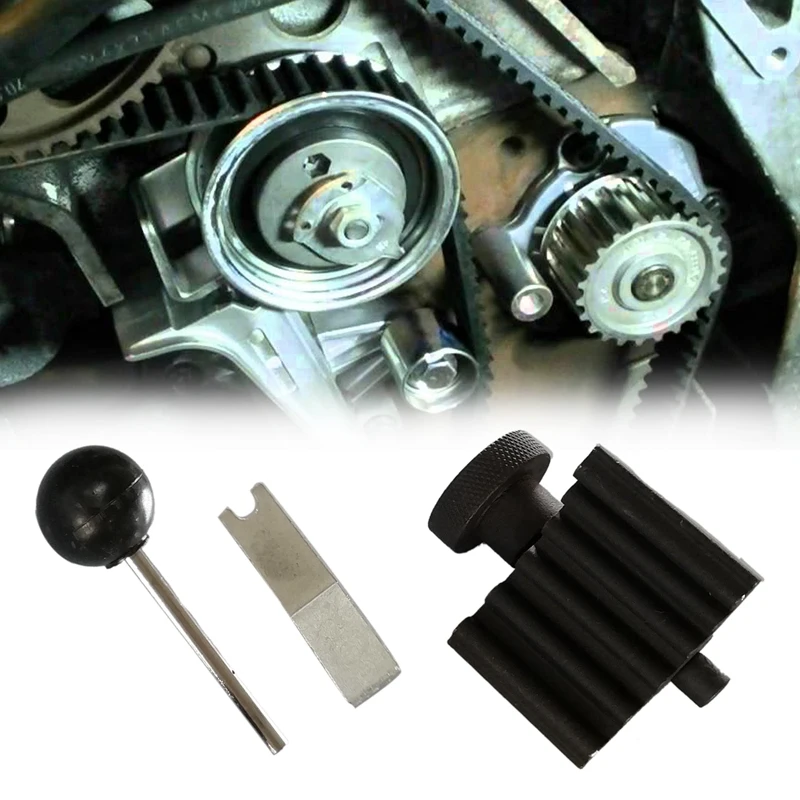 Engine Timing Belt Tool Camshaft Tension Lock for - A2 A4 A6 Skoda TDI-T10050 T10008 T20102 Car Repair Tool
Engine Timing Belt Tool Camshaft Tension Lock for - A2 A4 A6 Skoda TDI-T10050 T10008 T20102 Car Repair Tool