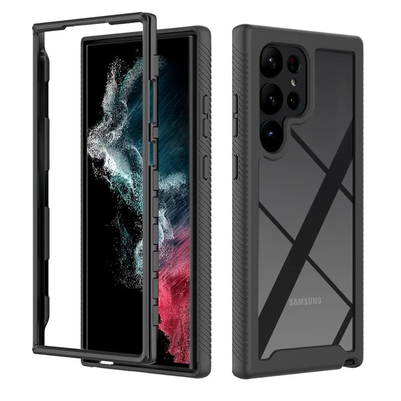 For Samsung Galaxy S23 Ultra 5G Case Silicone TPU Bumper Crystal Clear Back Cover Hard Case for Samsung S23 Ultra S23Ultra S918B
For Samsung Galaxy S23 Ultra 5G Case Silicone TPU Bumper Crystal Clear Back Cover Hard Case for Samsung S23 Ultra S23Ultra S918B