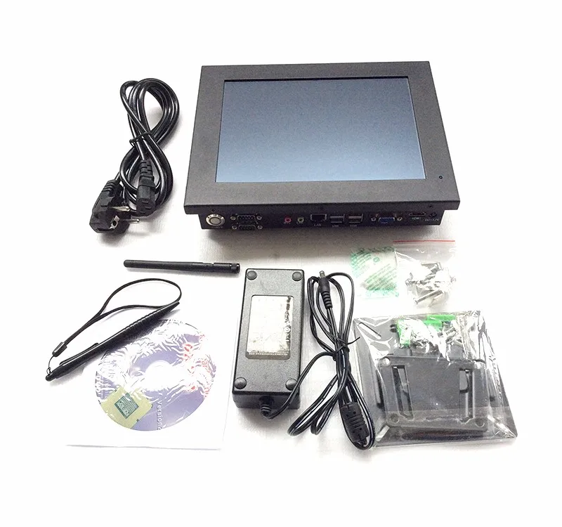 10.4 inch embedded touch screen computer 10 inch fanless industrial tablet pc RS232 RS485 wifi ethernet panel PC
10.4 inch embedded touch screen computer 10 inch fanless industrial tablet pc RS232 RS485 wifi ethernet panel PC
