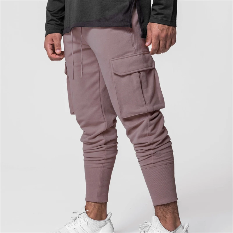 Cotton Fashion Men's Trousers Multi functional Zipper Pocket Fitness Sports Pants Street Clothing Outdoor Casual Pants
Cotton Fashion Men's Trousers Multi functional Zipper Pocket Fitness Sports Pants Street Clothing Outdoor Casual Pants