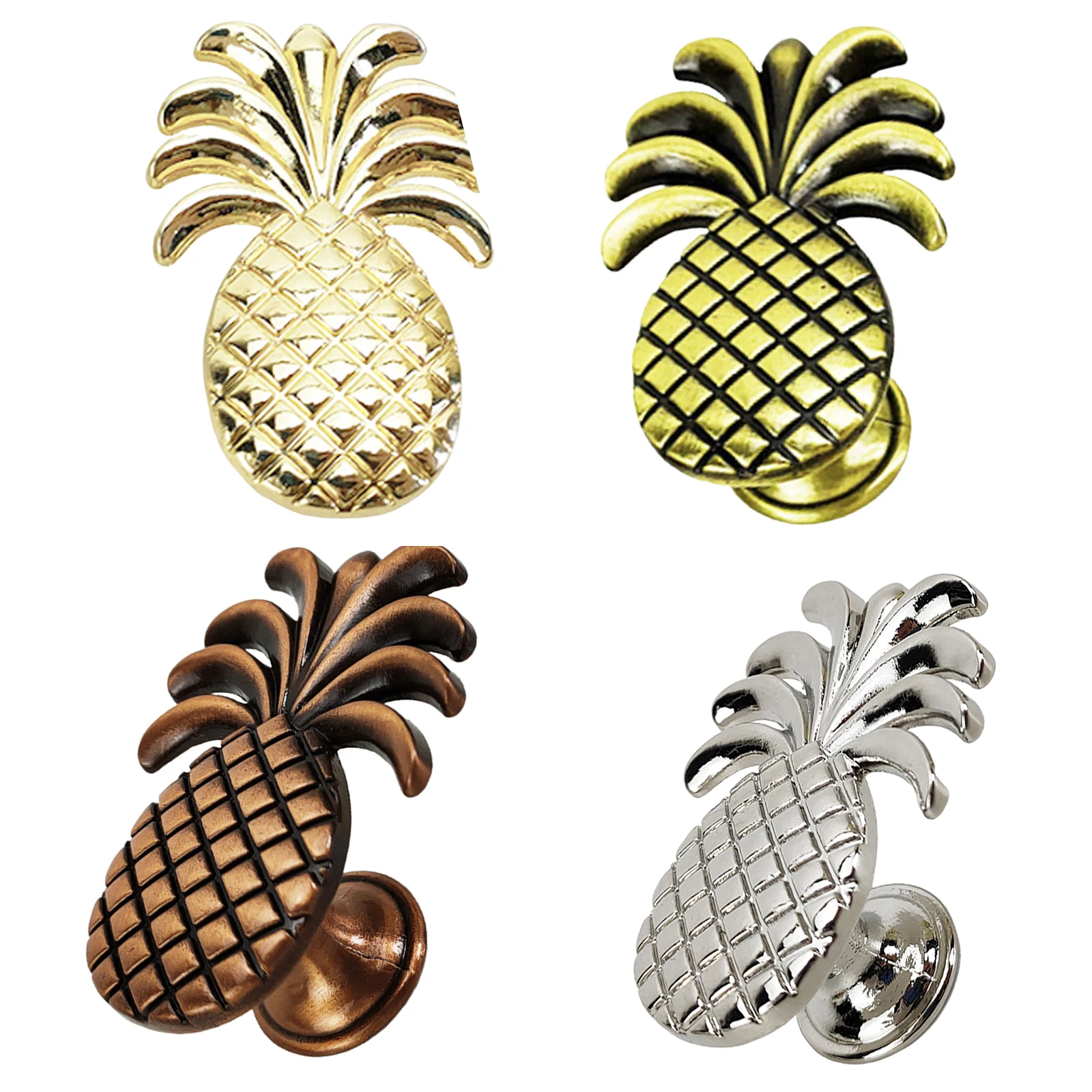 Pineapple Shape Furniture Handle Zinc Alloy Drawer Knobs Retro Dresser Knobs Gold Kitchen Handles Door Pulls Hardware
Pineapple Shape Furniture Handle Zinc Alloy Drawer Knobs Retro Dresser Knobs Gold Kitchen Handles Door Pulls Hardware