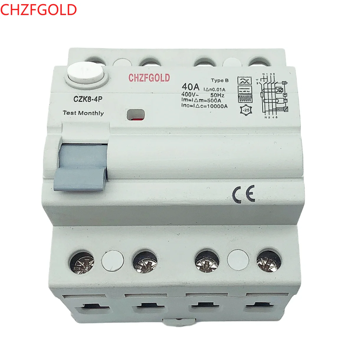 Автоматический выключатель F7 для остаточного тока AC A B Тип RCCB RCD ELCB 230/240V 2P 4P цена -