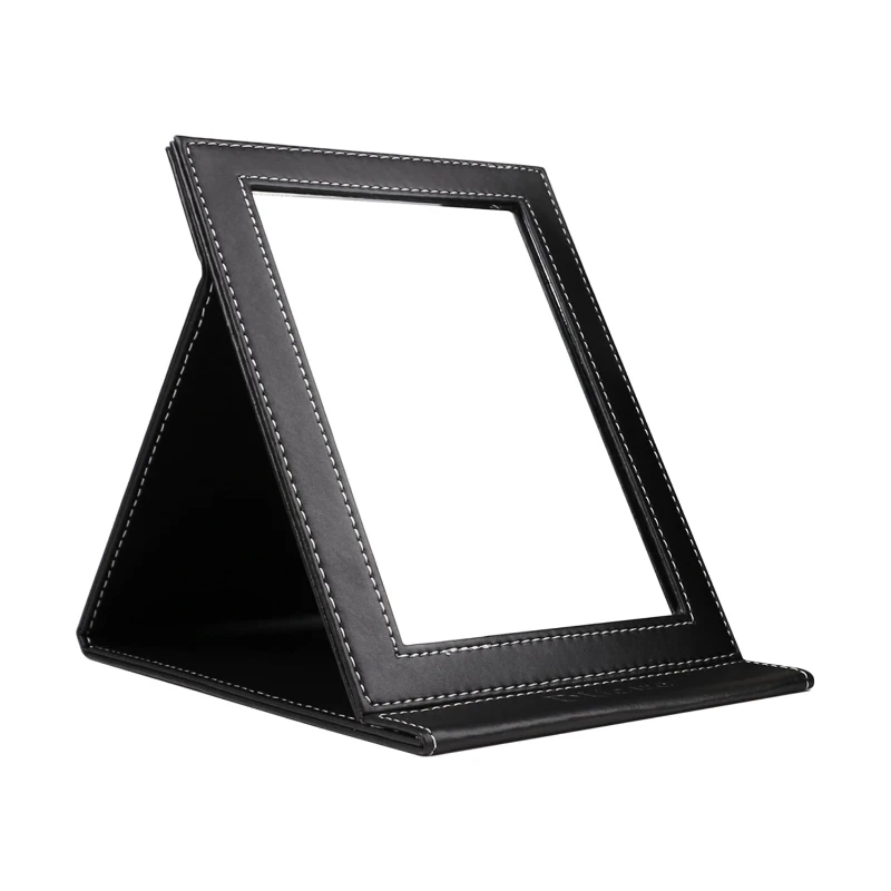 Portable Folding Vanity Mirror with Stand Tabletop Plastic Makeup Mirror, Large
Portable Folding Vanity Mirror with Stand Tabletop Plastic Makeup Mirror, Large
