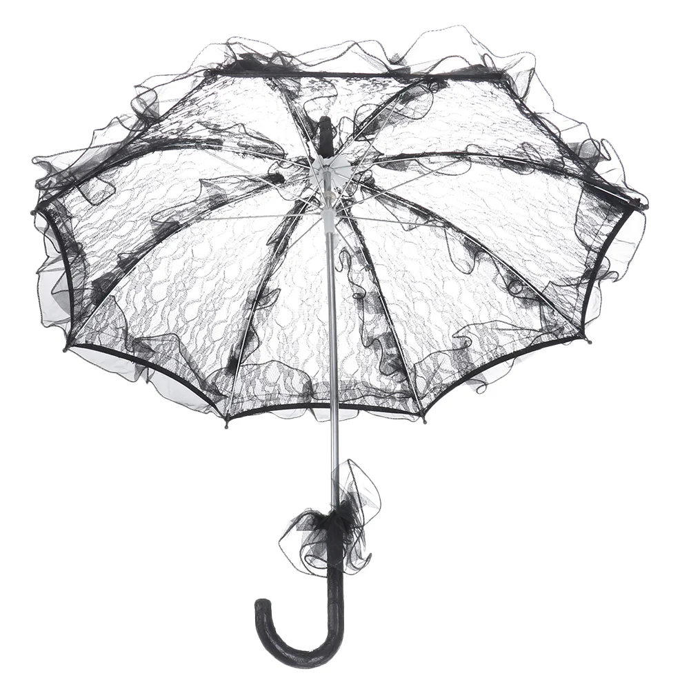 Umbrella Lace Parasol Wedding Beach Vacation Necessities Photo Vintage Prop Black Bridal Decorative Party Umbrellas Bride Gothic
Umbrella Lace Parasol Wedding Beach Vacation Necessities Photo Vintage Prop Black Bridal Decorative Party Umbrellas Bride Gothic