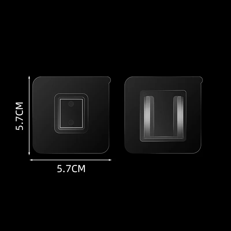 Три пары прозрачных самоклеящихся крючков
Три пары прозрачных самоклеящихся крючков