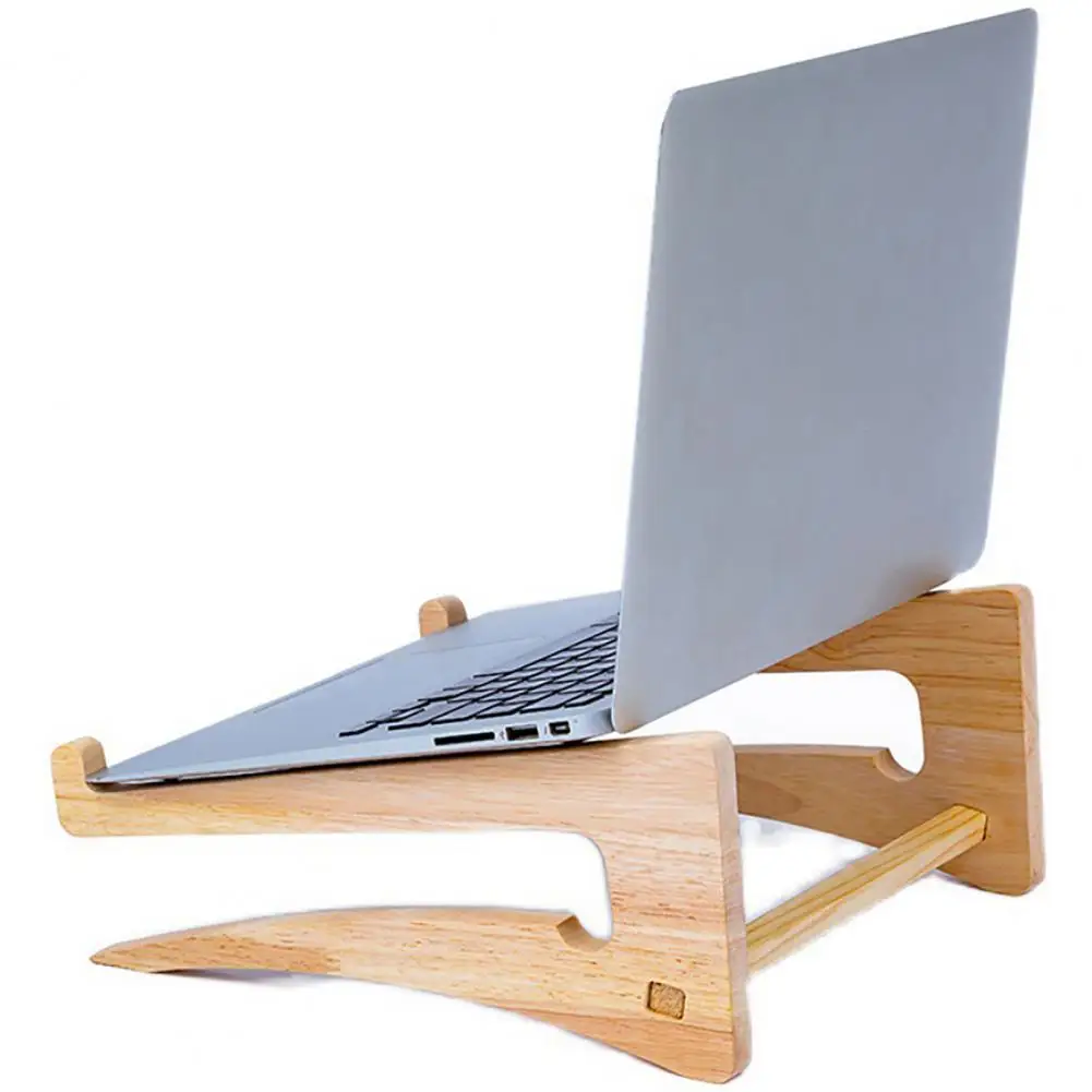 Laptop Stand Strong Bearing Laptop Holder Capacity Efficient Heat Dissipation Desk Solid Wood Laptop Holding Stand for Office
Laptop Stand Strong Bearing Laptop Holder Capacity Efficient Heat Dissipation Desk Solid Wood Laptop Holding Stand for Office