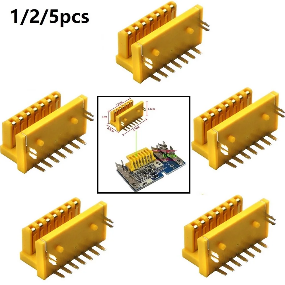 1/2/5pcs Charging Protection Board55666Terminal 55111For Makita 18V BL1850 BL1830 Li-ion Battery PCB BMS Board Power Tool
1/2/5pcs Charging Protection Board55666Terminal 55111For Makita 18V BL1850 BL1830 Li-ion Battery PCB BMS Board Power Tool