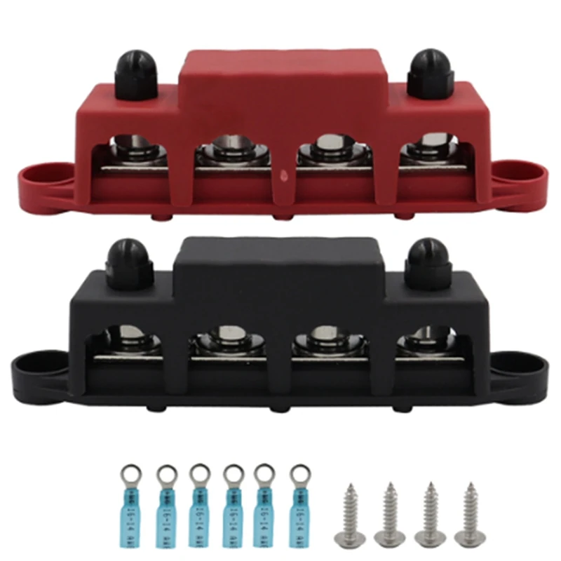 M8 Busbar Box Board 250A 4 Terminals Current Busbar Cable Box Power Box Spare Parts Accessories Suitable For RV Yacht Car
M8 Busbar Box Board 250A 4 Terminals Current Busbar Cable Box Power Box Spare Parts Accessories Suitable For RV Yacht Car