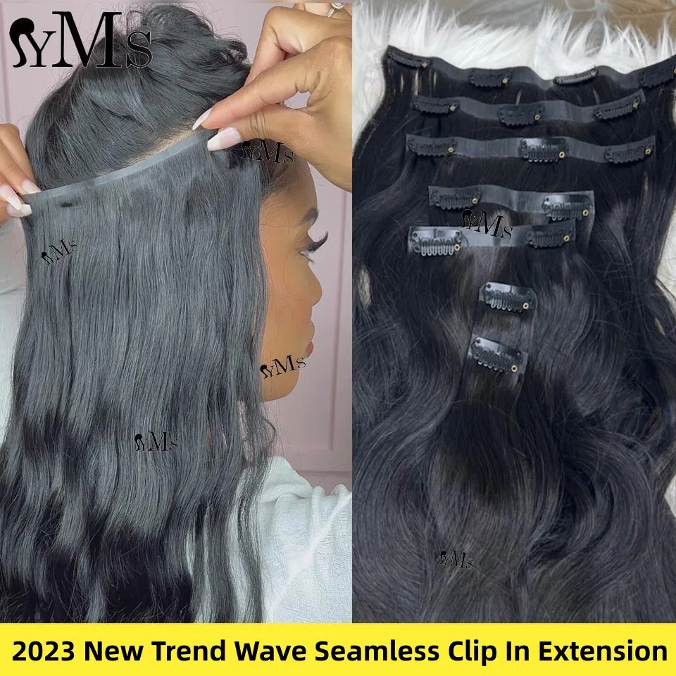 240g/14pcs Seamless Body Wave Human Clip In Hair Extensions YMS Raw PU Clip Ins Hair Extension Bundles For Women Full Head
240g/14pcs Seamless Body Wave Human Clip In Hair Extensions YMS Raw PU Clip Ins Hair Extension Bundles For Women Full Head