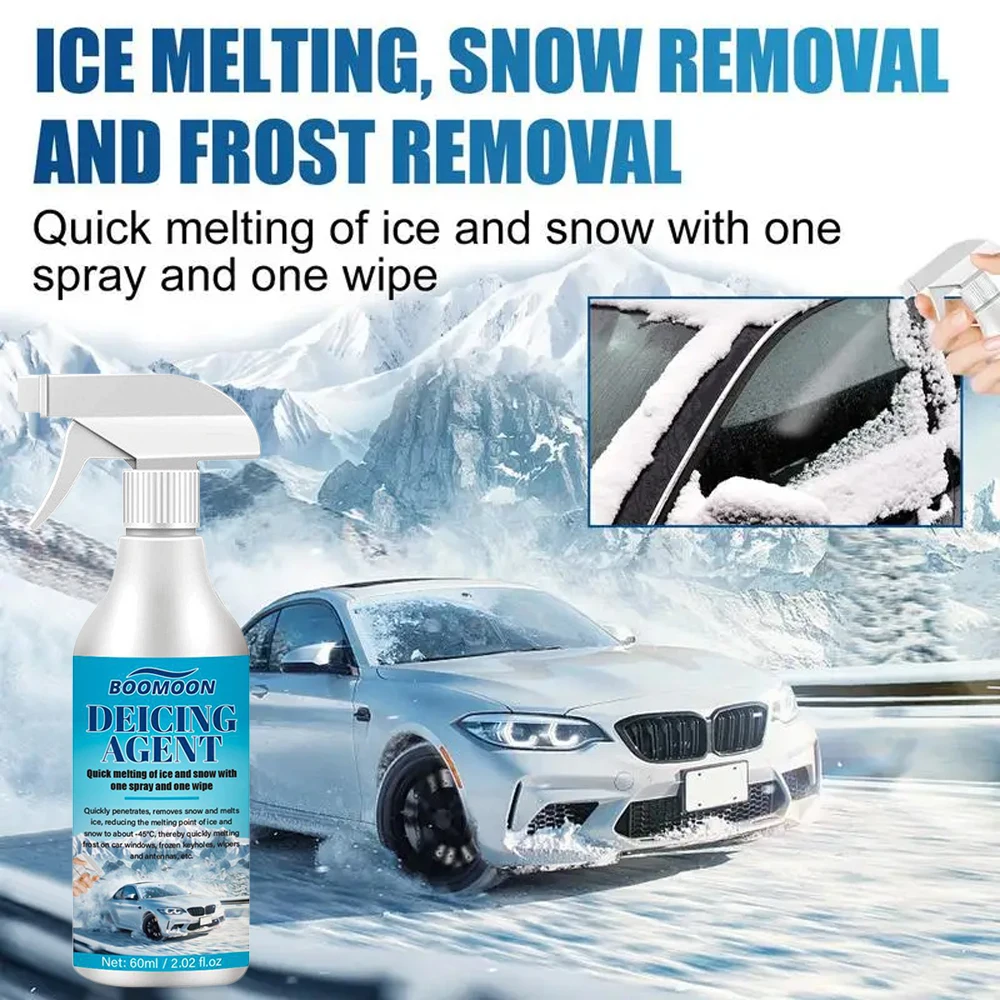 Snow Melting Spray Car Windshield DeIcer Car Window Glass Snow Deicing Agent Rapid Thawing Ice Melt Spray Agent Auto Accessories
Snow Melting Spray Car Windshield DeIcer Car Window Glass Snow Deicing Agent Rapid Thawing Ice Melt Spray Agent Auto Accessories