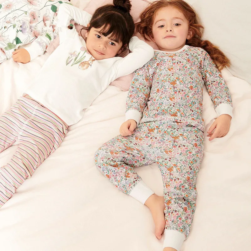 Детские пижамы в европейском стиле, комплект одежды для маленьких девочек, одежда для сна с героями мультфильмов, детские пижамы для девоче...
Детские пижамы в европейском стиле, комплект одежды для маленьких девочек, одежда для сна с героями мультфильмов, детские пижамы для девоче...