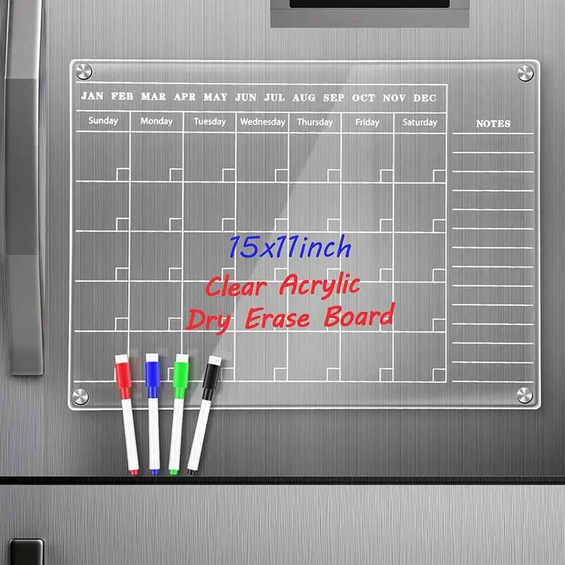 Magnetic Acrylic Board Refrigerator Planner Daily Weekly Monthly Fridge Magnet Calendar Magnetic Acrylic Calendar For Fridge
Magnetic Acrylic Board Refrigerator Planner Daily Weekly Monthly Fridge Magnet Calendar Magnetic Acrylic Calendar For Fridge
