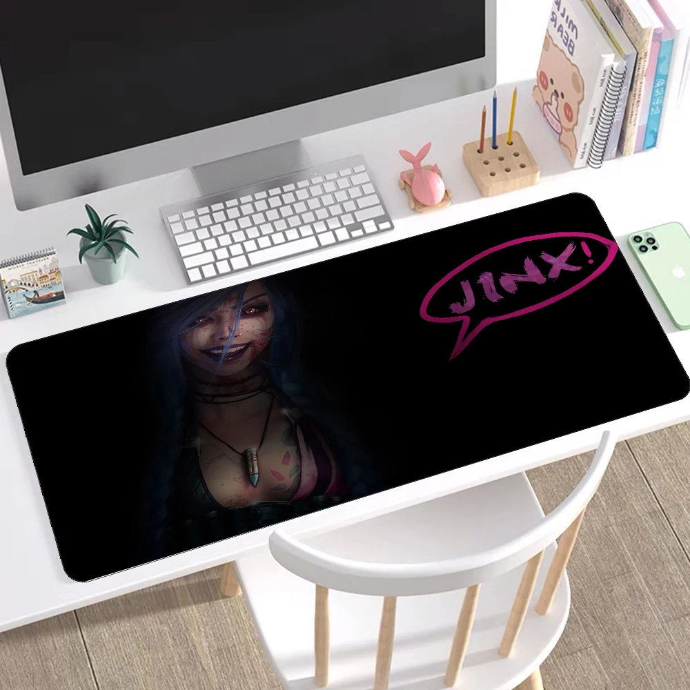 Arcane Sexy Girl Jinx Cartoon Anime Mouse Pad LOL Runaway Loli Black Large Mouse Pad Xxl Gaming Accessories Decoration Table Mat
Arcane Sexy Girl Jinx Cartoon Anime Mouse Pad LOL Runaway Loli Black Large Mouse Pad Xxl Gaming Accessories Decoration Table Mat
