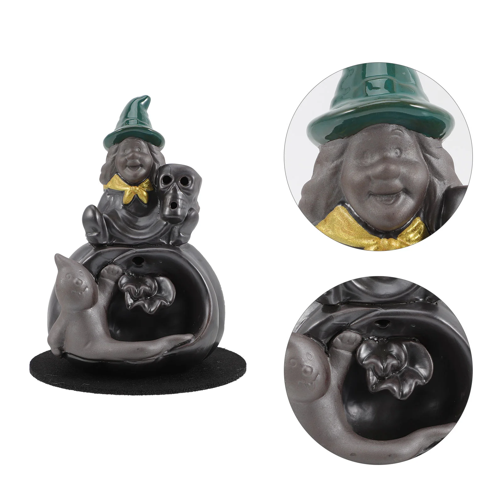 Burner Holder Backflow Cone Waterfall Fountain Stick Funny Tower Holders Tray Flowing Ceramic Ornaments Pumpkin Desktop
Burner Holder Backflow Cone Waterfall Fountain Stick Funny Tower Holders Tray Flowing Ceramic Ornaments Pumpkin Desktop