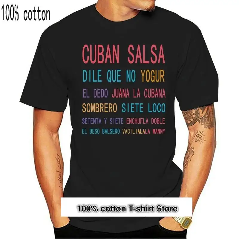 Camiseta de manga corta para hombre, camisa de baile de Salsa latina, Salsa cubana, camiseta para mujer
Camiseta de manga corta para hombre, camisa de baile de Salsa latina, Salsa cubana, camiseta para mujer