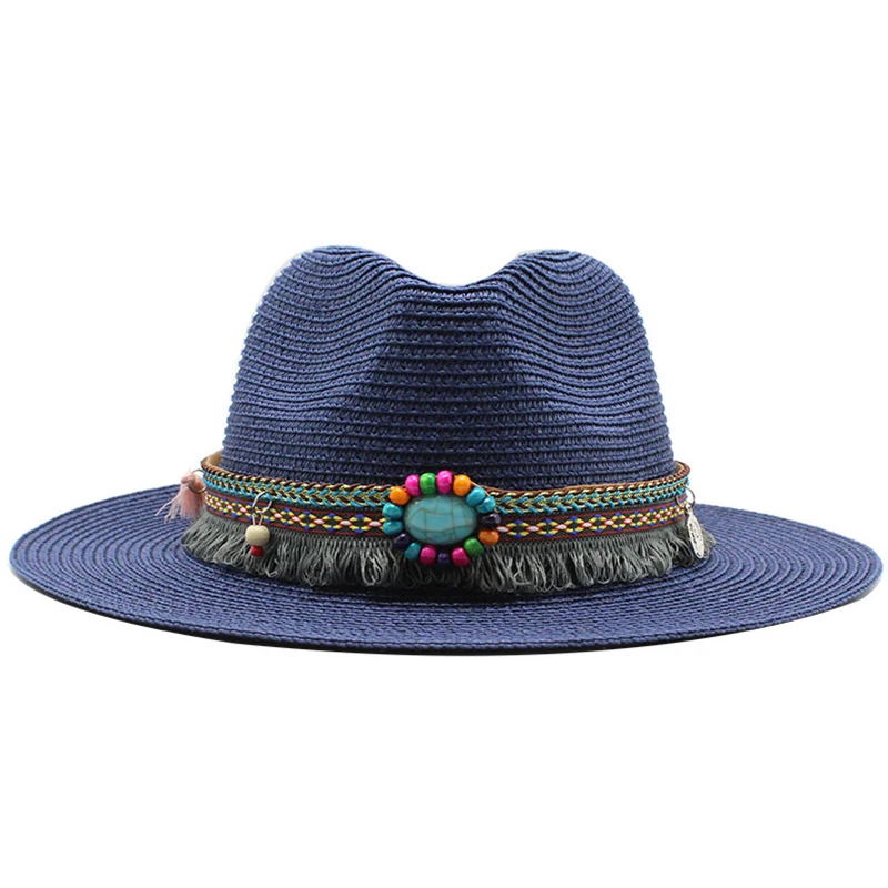 Panama Hats Women Jazz Fedoras Cooling Sun Hats Summer Breathable Men's Elegant Ladies Party Straw Hat Femme Casquette Wholesale
Panama Hats Women Jazz Fedoras Cooling Sun Hats Summer Breathable Men's Elegant Ladies Party Straw Hat Femme Casquette Wholesale