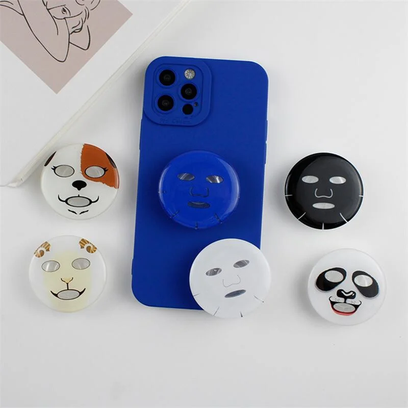 Funny Mask Phone Stand Cartoon Special-shaped Foldable Retractable Transparent Phone Grip for IPhone Samsung Phone Accessories
Funny Mask Phone Stand Cartoon Special-shaped Foldable Retractable Transparent Phone Grip for IPhone Samsung Phone Accessories