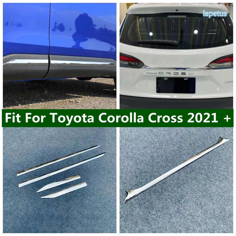 Car Rear Trunk Tail Gate Lid Trim Cover Door Side Line Body Molding Bezel Strip Exterior For Toyota Corolla Cross 2021 - 2023
Car Rear Trunk Tail Gate Lid Trim Cover Door Side Line Body Molding Bezel Strip Exterior For Toyota Corolla Cross 2021 - 2023