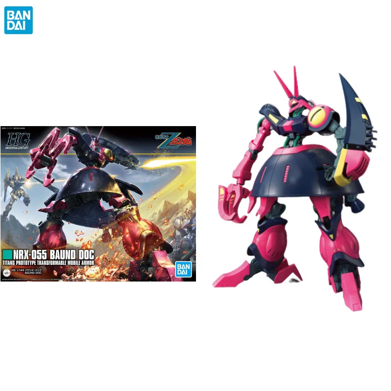 

Bandai Genuine Gundam Model Anime Figure HGUC 1/144 NRX-055-2 Bound Doc Action Figure Collectible Ornaments Gifts for Children