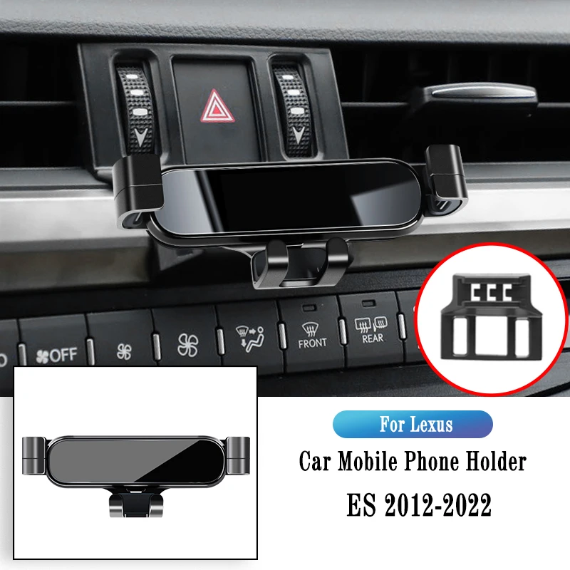 Metal Car Holder For Lexus ES ES200 ES250 ES300h ES350 Gravity Navigation Bracket GPS Stand Air Outlet Clip Rotatable Support
Metal Car Holder For Lexus ES ES200 ES250 ES300h ES350 Gravity Navigation Bracket GPS Stand Air Outlet Clip Rotatable Support