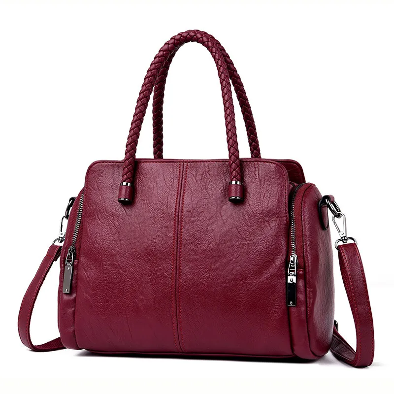 Genuine Handbag Leather Large Capacity Vintage hand woven Top-Handle Bags for Women 2023 Luxury Handbags Women Bags Designer new
Genuine Handbag Leather Large Capacity Vintage hand woven Top-Handle Bags for Women 2023 Luxury Handbags Women Bags Designer new
