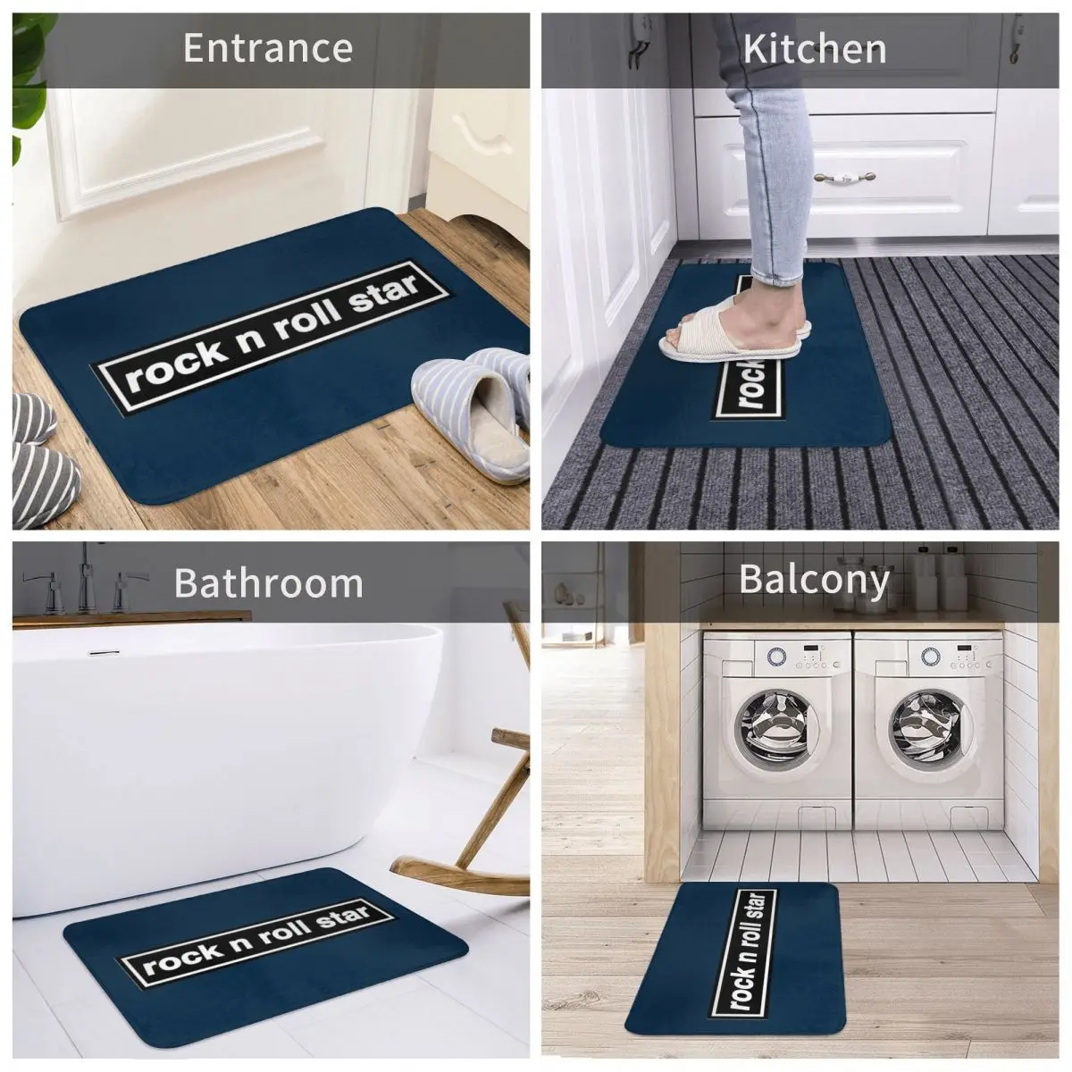 Bath Mat Rock N Roll Star OASIS Band Tribute Decor 3D Rug Carpet Doormat Non-slip Entrance Living Room Home Kitchen Removal
Bath Mat Rock N Roll Star OASIS Band Tribute Decor 3D Rug Carpet Doormat Non-slip Entrance Living Room Home Kitchen Removal