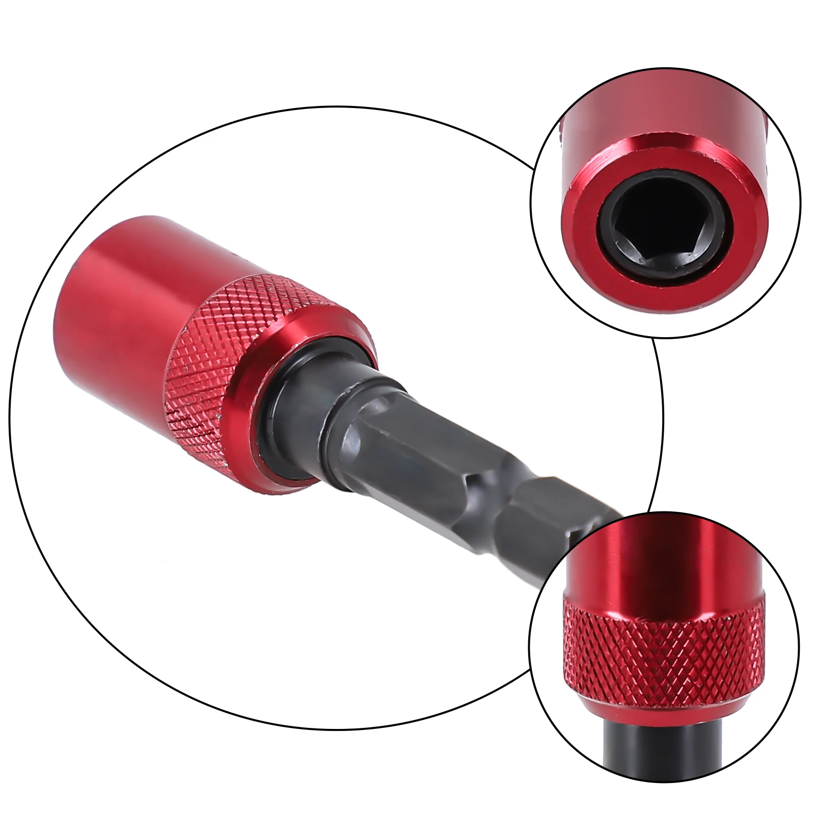 1pcs Hex Shank Magnetic Screwdriver Bit Holder Extension Rod 60mm Tool Accessories 1/4 Inch Hex Shank Screwdriver Bit Holder
1pcs Hex Shank Magnetic Screwdriver Bit Holder Extension Rod 60mm Tool Accessories 1/4 Inch Hex Shank Screwdriver Bit Holder