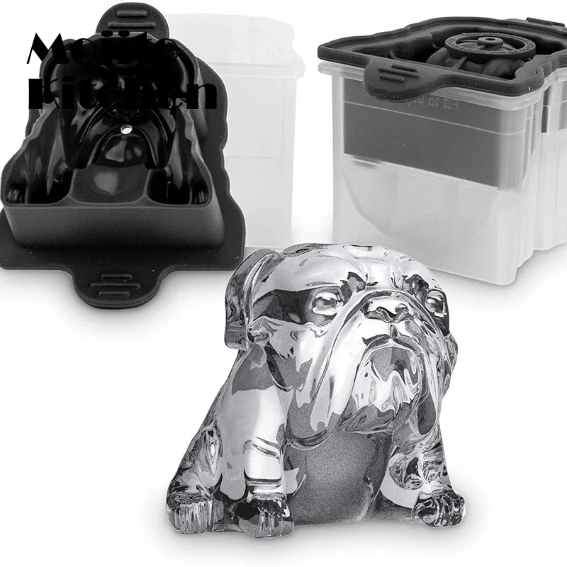 Novelty Bulldog Ice Silicone Ice Mold for Bar Whiskey Spirits Liquor Cocktail Soda Ice Cube Mold Large Ice Box Kitchen Tools
Novelty Bulldog Ice Silicone Ice Mold for Bar Whiskey Spirits Liquor Cocktail Soda Ice Cube Mold Large Ice Box Kitchen Tools
