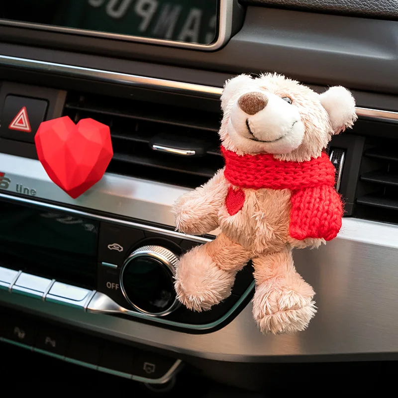 Автомобильный интерьер, парфюм для кондиционера, креативный милый плюшевый медведь, ароматерапия, милое украшение интерьера автомобиля, ст... 
Автомобильный интерьер, парфюм для кондиционера, креативный милый плюшевый медведь, ароматерапия, милое украшение интерьера автомобиля, ст...