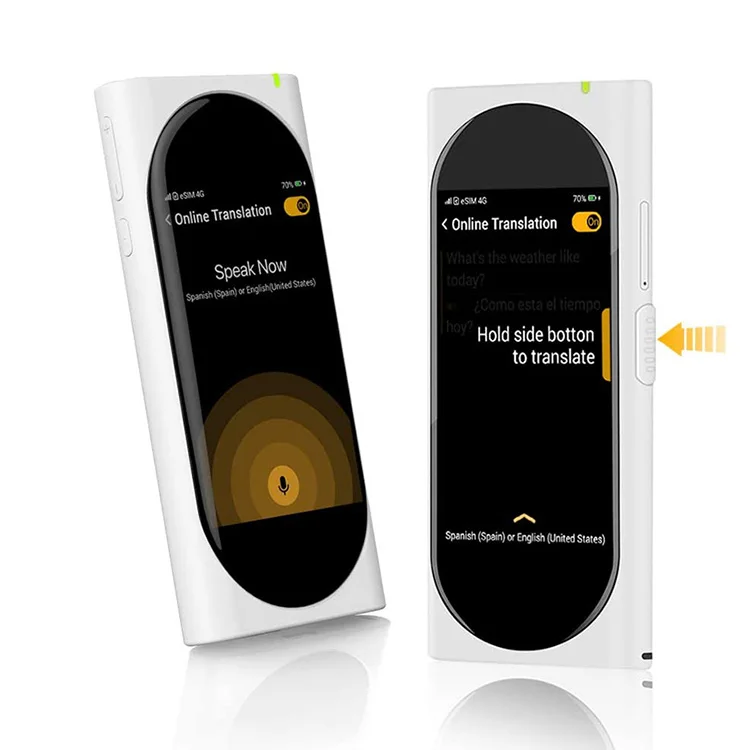Language Translator Device Portable Two-Way Voice Interpreter 100+ Language Smart Translations in Real Time
Language Translator Device Portable Two-Way Voice Interpreter 100+ Language Smart Translations in Real Time