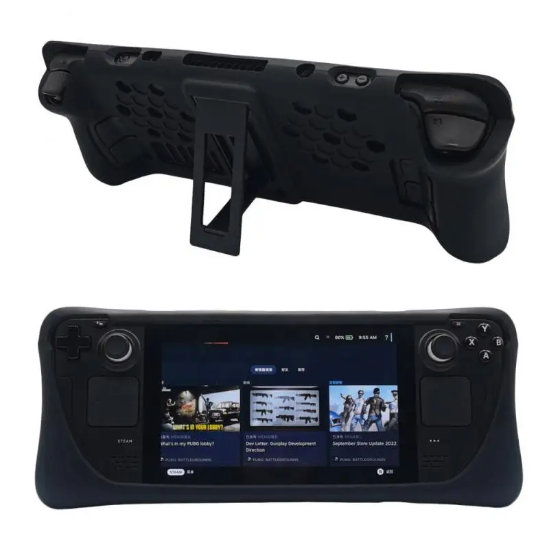 Shockproof For Valve Steam Deck Soft Silicone Protective Cover For Steam Deck Accessories Protective Sleeve For Steam Deck
Shockproof For Valve Steam Deck Soft Silicone Protective Cover For Steam Deck Accessories Protective Sleeve For Steam Deck