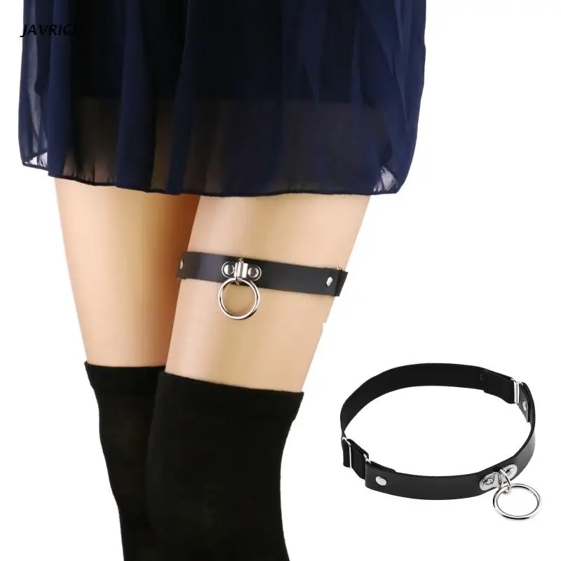 Gothic Leg Garter Belt with Heart Decor PU Leather Thigh Chain Elastic Sexy Body Chain Jewelry Nightclub Party for Girl
Gothic Leg Garter Belt with Heart Decor PU Leather Thigh Chain Elastic Sexy Body Chain Jewelry Nightclub Party for Girl