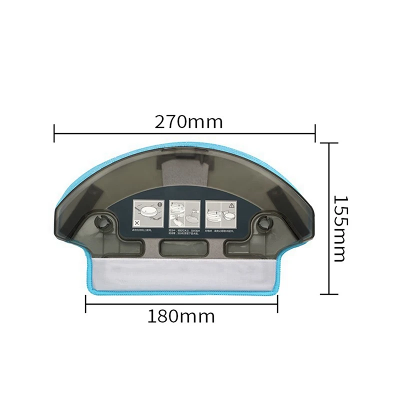 Water Tank Mop Cloth For Ecovacs Deebot DT85G DT85 DT83 DM81 DE35 Dg710 Robot Vacuum Cleaner Parts
Water Tank Mop Cloth For Ecovacs Deebot DT85G DT85 DT83 DM81 DE35 Dg710 Robot Vacuum Cleaner Parts