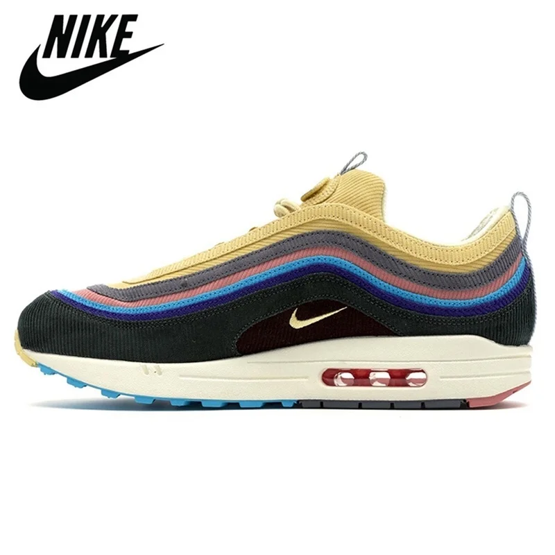 

Nike Air Max 97 Sean Wotherspoon Throwback Future Tie Dye Black Men Women Running Shoes Trainers Sports Sneakers Runners 36-45