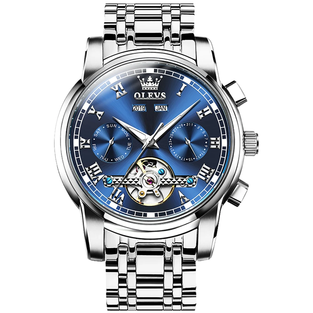 Top Brand Luxury Men Watch Hollow Tourbillon Automatic Wristwatches Waterproof Multifunction Fashion Mens Mechanical Watches
Top Brand Luxury Men Watch Hollow Tourbillon Automatic Wristwatches Waterproof Multifunction Fashion Mens Mechanical Watches