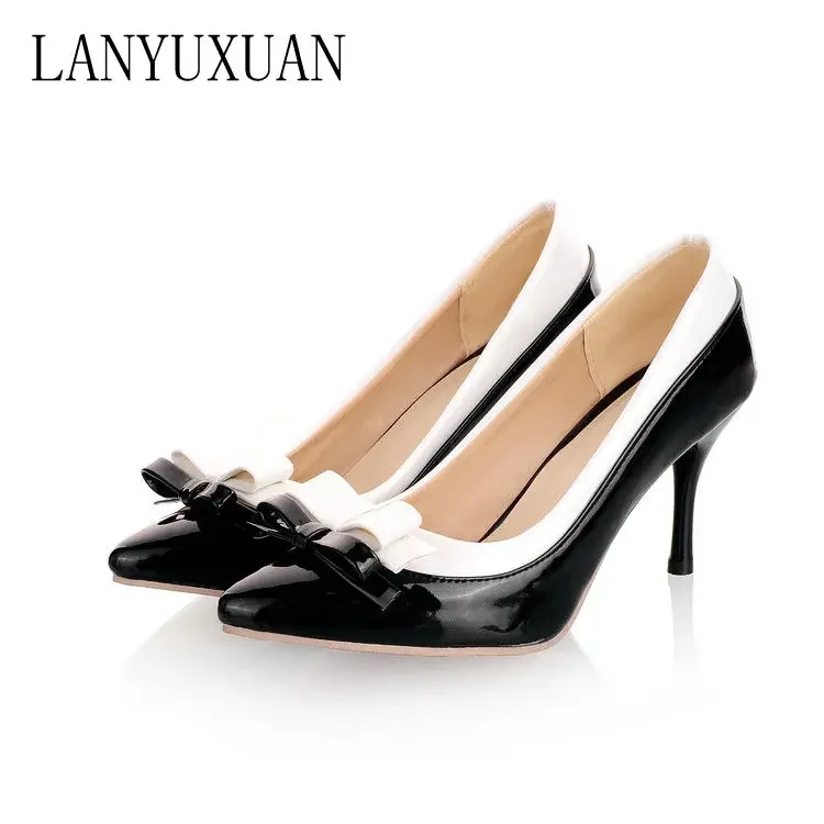 Plus Big Size 34-45 Shoes Woman 2017 New Arrival Wedding Ladies High Heel Fashion Sweet Dress Pointed Toe Women Pumps A-8
Plus Big Size 34-45 Shoes Woman 2017 New Arrival Wedding Ladies High Heel Fashion Sweet Dress Pointed Toe Women Pumps A-8