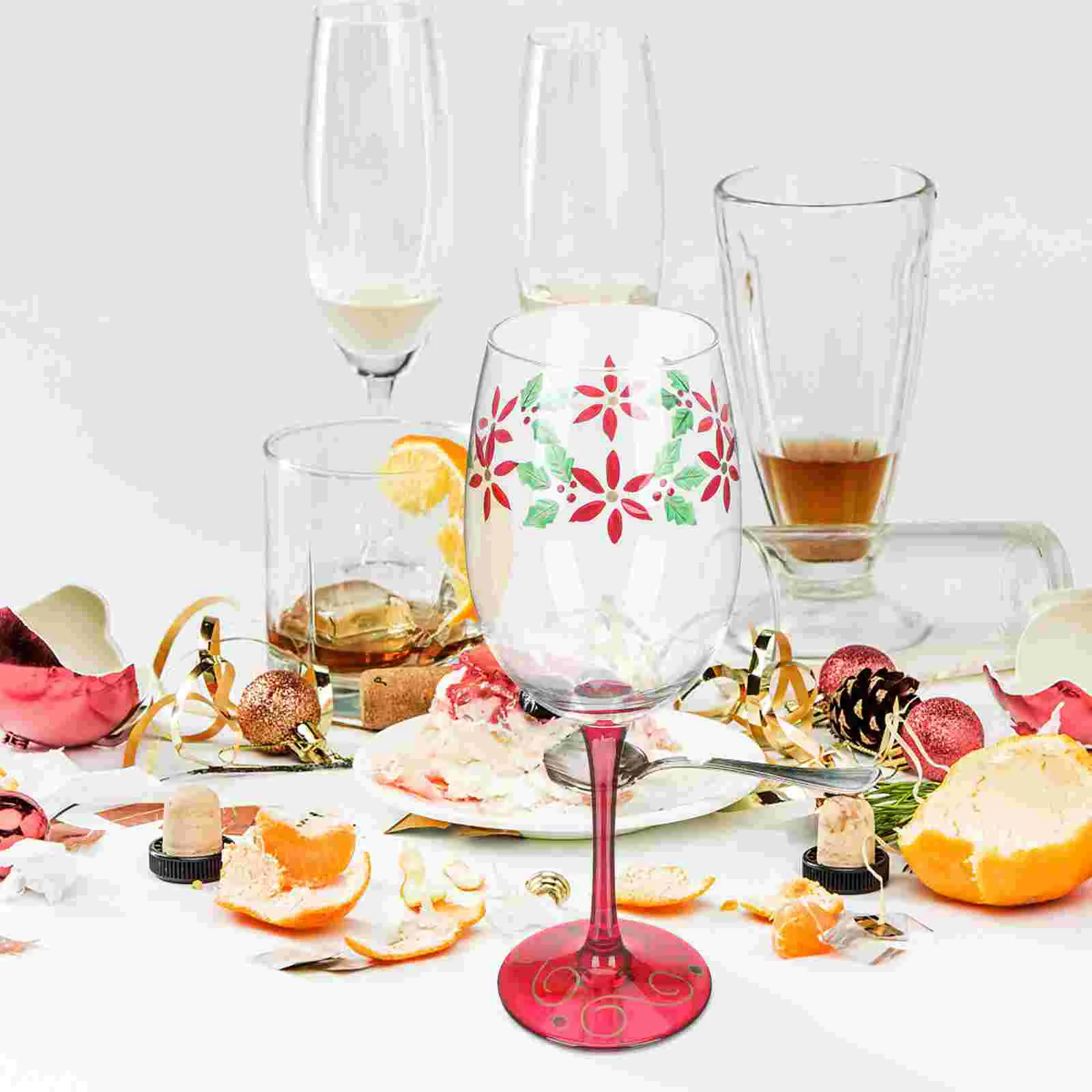 Winechristmas Glasses Goblet Goblets Champagne Cup Cocktails Flutes Toastingdrinking Glassware Jinglered Crystal Party Holiday
Winechristmas Glasses Goblet Goblets Champagne Cup Cocktails Flutes Toastingdrinking Glassware Jinglered Crystal Party Holiday