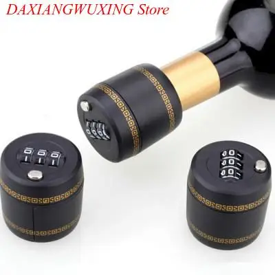 New Plastic Bottle Password Lock Combination Lock Wine stopper vacuum plug Fechadura Picks Candados Stopper Preservation
New Plastic Bottle Password Lock Combination Lock Wine stopper vacuum plug Fechadura Picks Candados Stopper Preservation