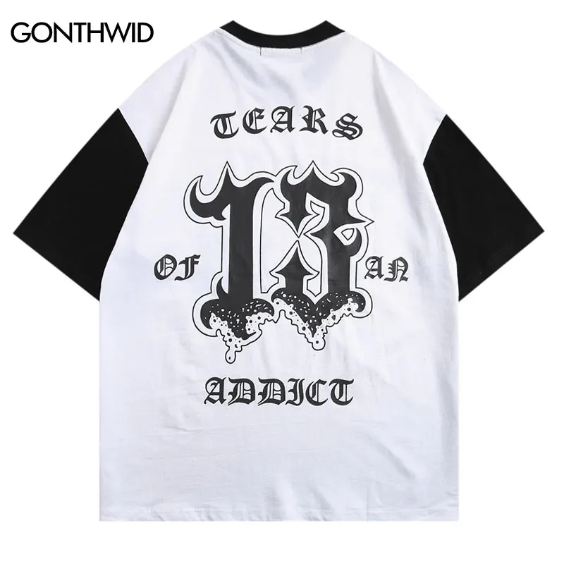 Oversize Tshirt Streetwear Hip Hop Gothic Letter Print Punk Cotton T Shirt 2022 Harajuku Summer Casual Loose T-Shirt Men Tee Top
Oversize Tshirt Streetwear Hip Hop Gothic Letter Print Punk Cotton T Shirt 2022 Harajuku Summer Casual Loose T-Shirt Men Tee Top