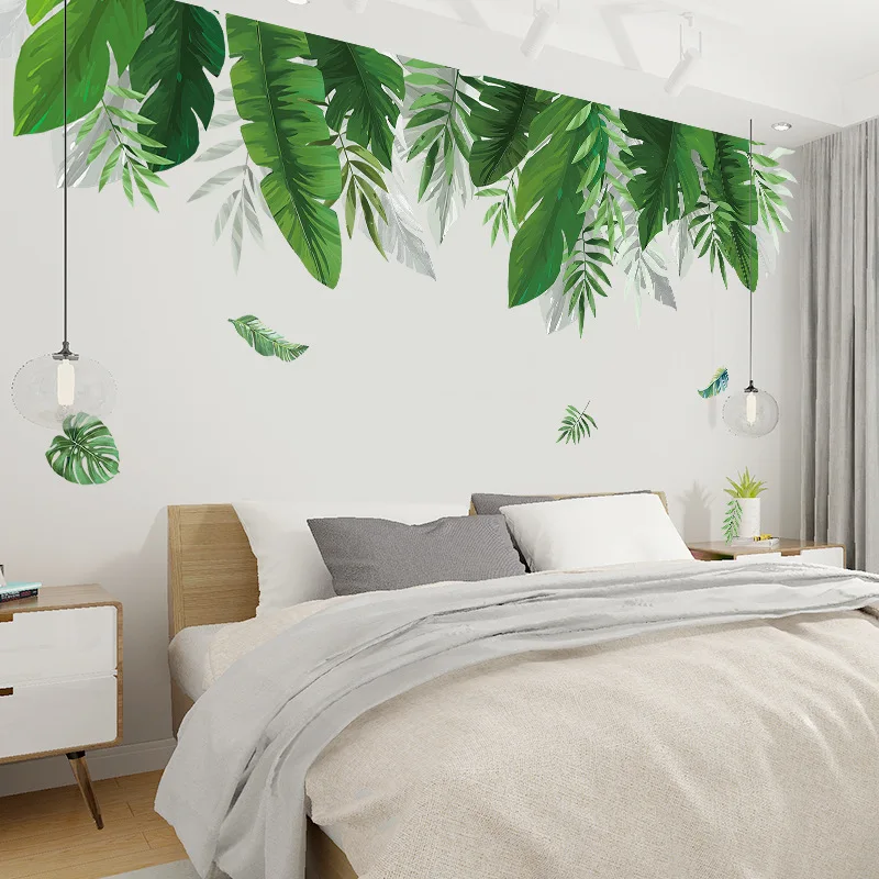 Tropical Plants Banana Leaf Wall Stickers for Living room Bedroom Background Wall Decor Vinyl Wall Decal Home Decor Wall Posters
Tropical Plants Banana Leaf Wall Stickers for Living room Bedroom Background Wall Decor Vinyl Wall Decal Home Decor Wall Posters