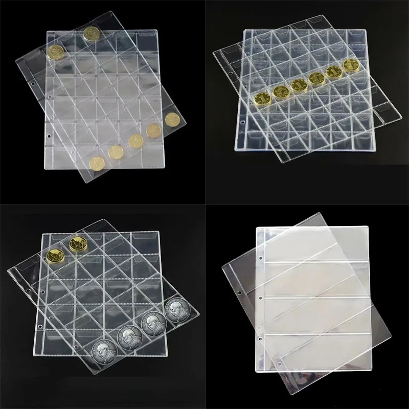 10PCS Coin Collection Book 20/30/42 Grid 4-line Banknote Collection PVC Transparent Inner Page 250 X 200 Mm Loose Leaf
10PCS Coin Collection Book 20/30/42 Grid 4-line Banknote Collection PVC Transparent Inner Page 250 X 200 Mm Loose Leaf