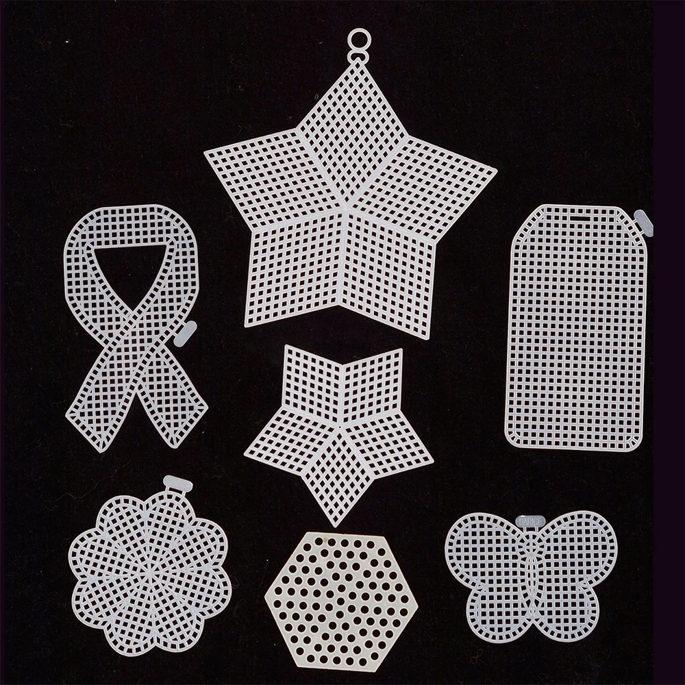 1X Clear Plastic Mesh Sheets Crocheting Weaving Embroidery For Cross Stitch Handcraft DIY Easy Knit Helper Grid Butterfly Heart
1X Clear Plastic Mesh Sheets Crocheting Weaving Embroidery For Cross Stitch Handcraft DIY Easy Knit Helper Grid Butterfly Heart
