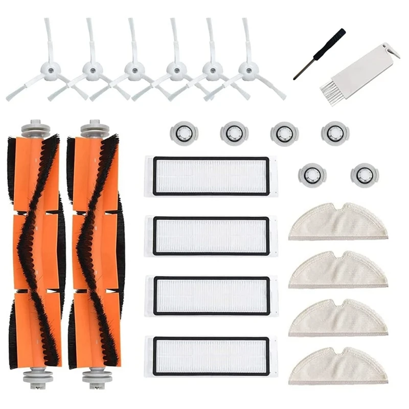 Accessories For Xiaomi Roborock S5 S50 S51 S55 E4 E5 HEPA Filter Main Brush Side Brushes Mop Cloth Spare Parts
Accessories For Xiaomi Roborock S5 S50 S51 S55 E4 E5 HEPA Filter Main Brush Side Brushes Mop Cloth Spare Parts